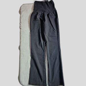 Motherhood Maternity Rayon / Nylon Dress to Casual Black Pants sz XL